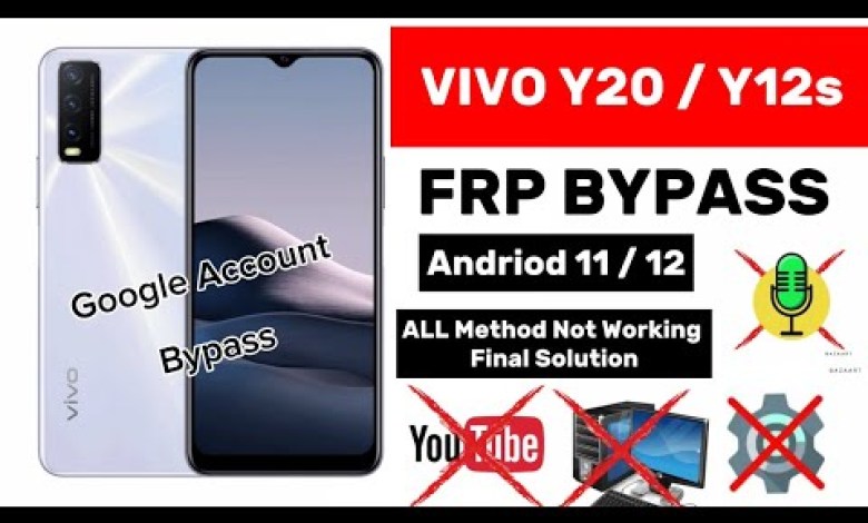 Vivo Y20 Frp Bypass 2024 || Reset Google Account Lock Vivo Y20 Frp Bypass 2024 || Reset Google Account Lock