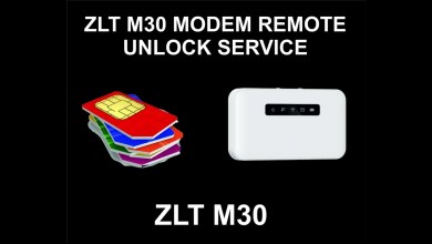 ZLT M30 Modem Remote Unlock Service, All Networks ZLT M30 Modem Remote Unlock Service, All Networks