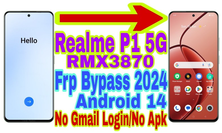 Realme P1 5G (RMX3870) Android 14 Frp Bypass | New Realme P1 5G (RMX3870) Android 14 Frp Bypass | New