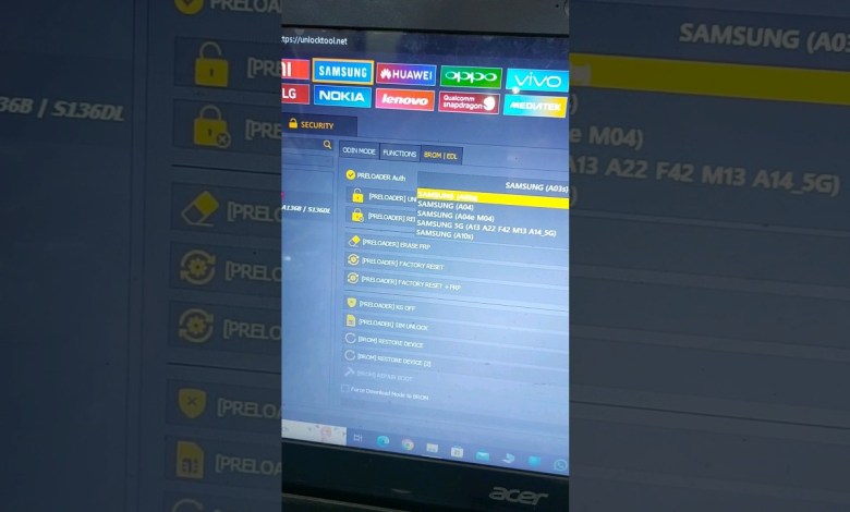 Samsung A13 5G FRP Bypass 1 click when Code not Work Samsung A13 5G FRP Bypass 1 click when Code not Work