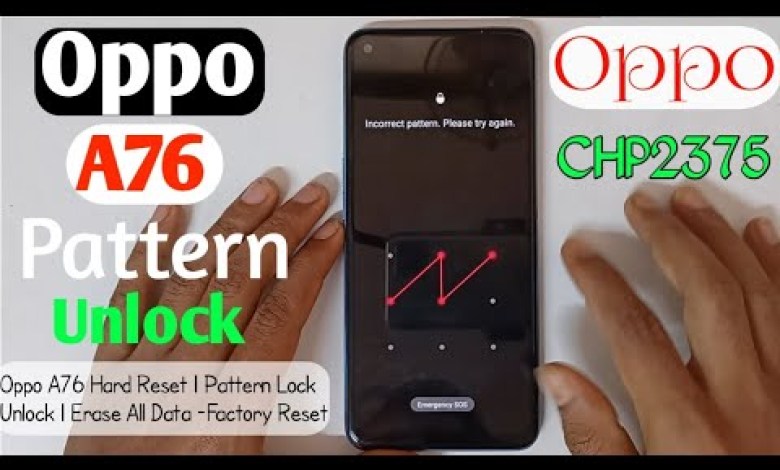 How To Oppo A76 Hard Reset | Oppo (CPH2375) Pattern How To Oppo A76 Hard Reset | Oppo (CPH2375) Pattern