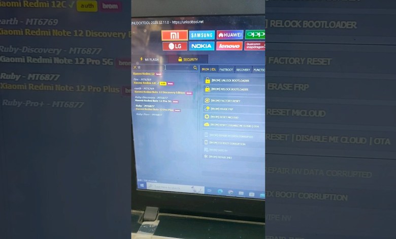 Redmi 12 5G Password / FRP / Mi Account #frp #unlock Redmi 12 5G Password / FRP / Mi Account #frp #unlock