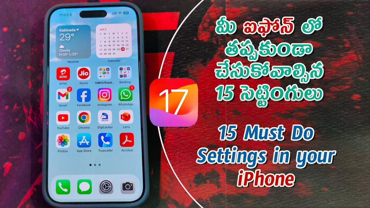 15 Must Do Settings in your iPhone to Run Smooth, Fast 15 Must Do Settings in your iPhone to Run Smooth, Fast