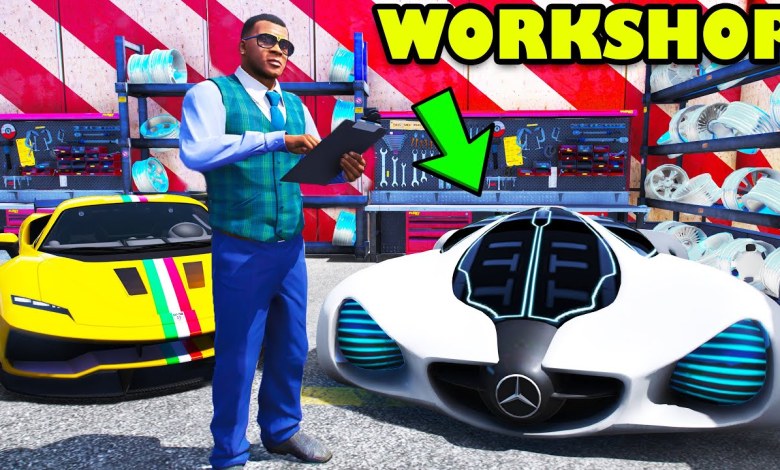Franklin Bring Most Expensive Vision Car In His Franklin Bring Most Expensive Vision Car In His
