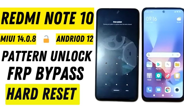 Redmi Note 10 hard reset pattern unlock || Redmi Note Redmi Note 10 hard reset pattern unlock || Redmi Note