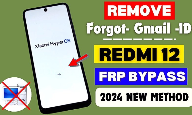 Redmi 12 HyperOS Frp Bypass Without Activity Launcher Redmi 12 HyperOS Frp Bypass Without Activity Launcher