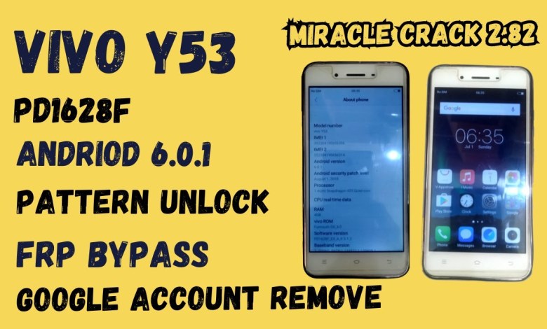 Vivo Y53 Pattern / Pin Unlock | Vivo Y53 Bypass FRP / Vivo Y53 Pattern / Pin Unlock | Vivo Y53 Bypass FRP /