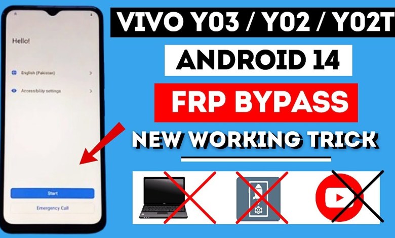 Vivo Y03/YO2/YO2T Frp Bypass Without Pc | All Vivo Vivo Y03/YO2/YO2T Frp Bypass Without Pc | All Vivo
