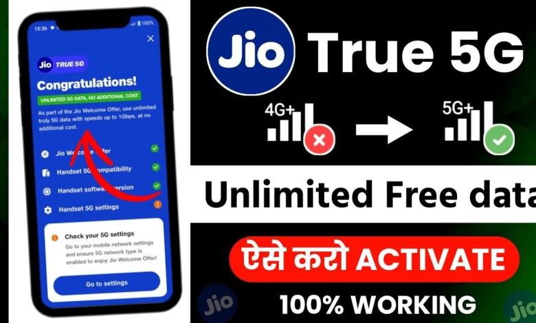 How to activate Jio true 5g | Jio 5g network How to activate Jio true 5g | Jio 5g network