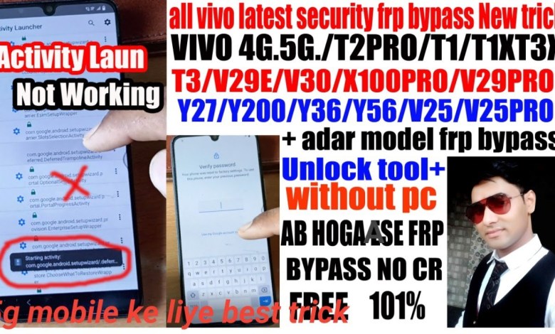Vivo T1Pro5g Frp Bypass unlock tool|All Vivo 5g latest Vivo T1Pro5g Frp Bypass unlock tool|All Vivo 5g latest
