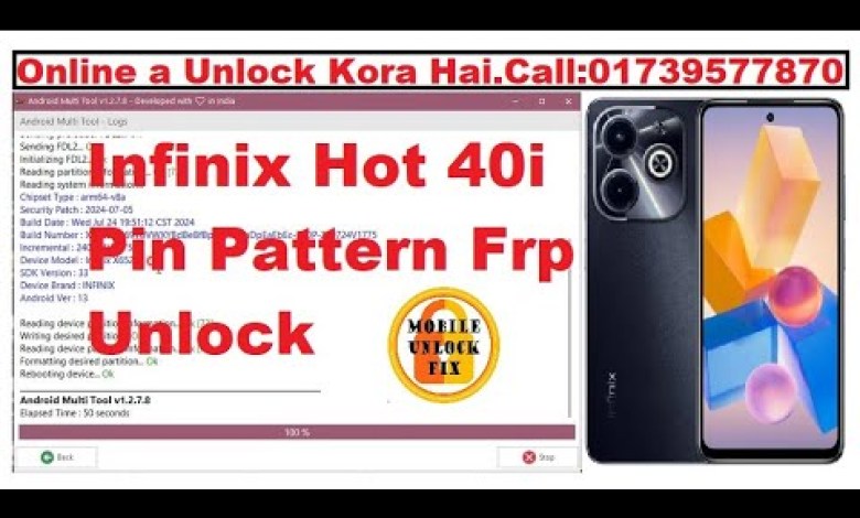 Infinix Hot 40i Pin Pattern Frp Unlock By Android Multi Infinix Hot 40i Pin Pattern Frp Unlock By Android Multi