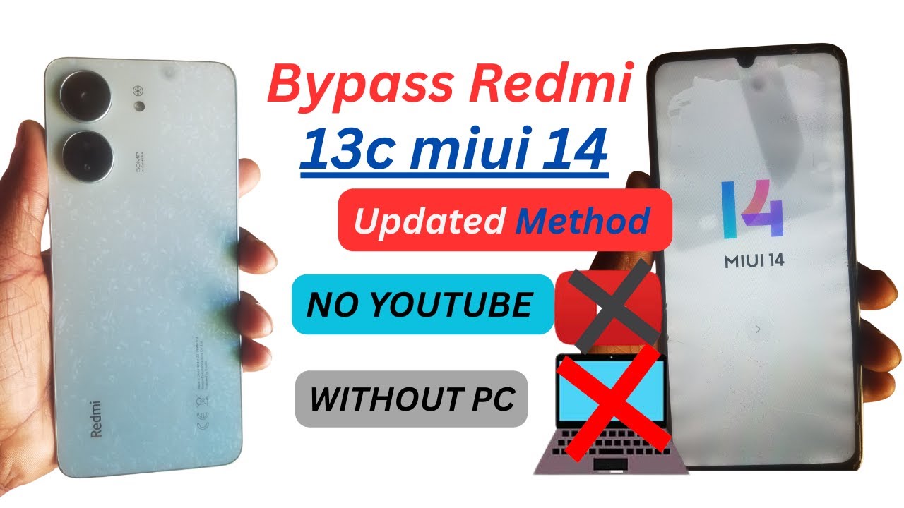 Unlocking the Secrets: Bypass FRP on Redmi 13C with MIUI 14 – 100% Working, No PC Required! Unlocking the Secrets: Bypass FRP on Redmi 13C with MIUI 14 – 100% Working, No PC Required!