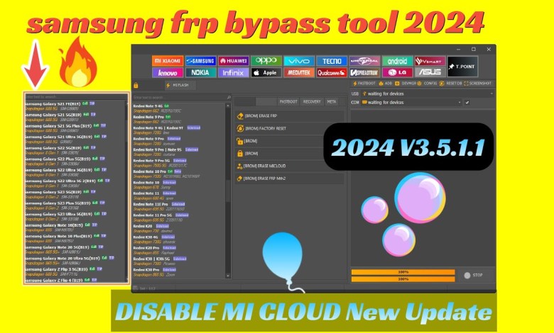 New tool update fix V3.5.1 2024 | SAMSUNG FRP BYPASS New tool update fix V3.5.1 2024 | SAMSUNG FRP BYPASS