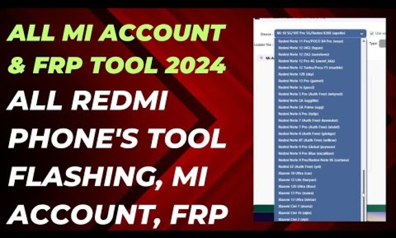 Xiaomi Auth Tool 2024 / All Mi Account Remove / All Frp Xiaomi Auth Tool 2024 / All Mi Account Remove / All Frp