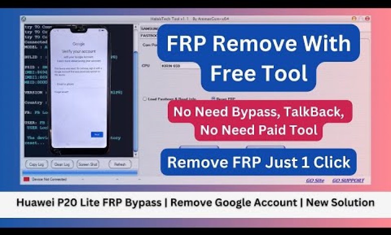 Huawei P20 Lite FRP Bypass | Remove Google Account | Huawei P20 Lite FRP Bypass | Remove Google Account |