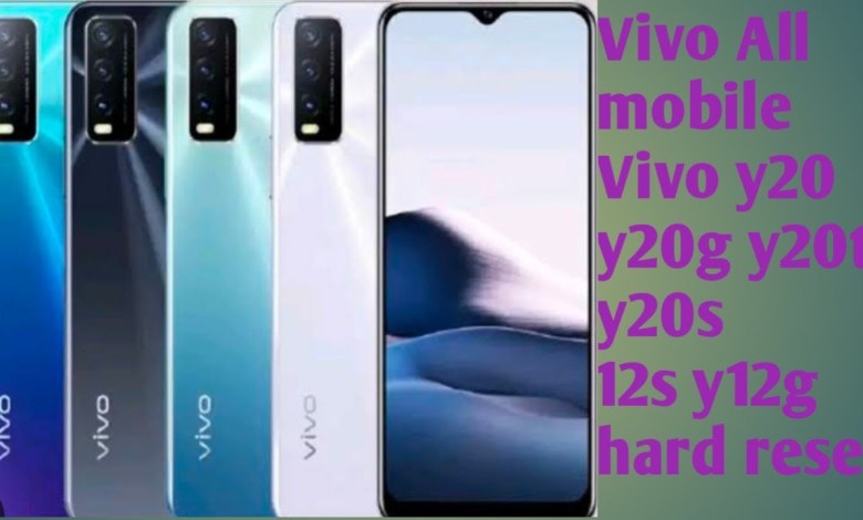 vivo y20 y12s y20s hard reset vivo y20 y12s y20s hard reset