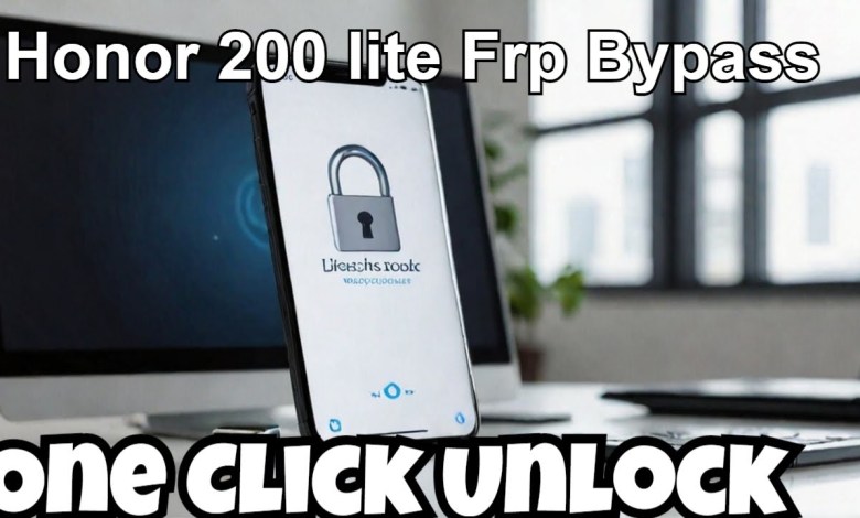 Honor 200 lite Frp Bypass One Click | Honor LLY-LX1 Frp Honor 200 lite Frp Bypass One Click | Honor LLY-LX1 Frp
