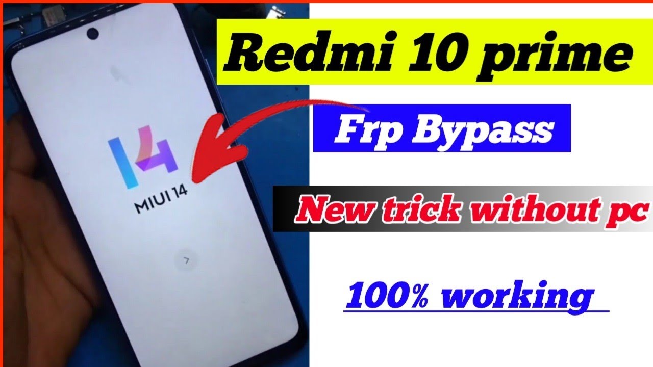 Redmi 10 prime frp bypass || redmi 10 prime frp bypass Redmi 10 prime frp bypass || redmi 10 prime frp bypass