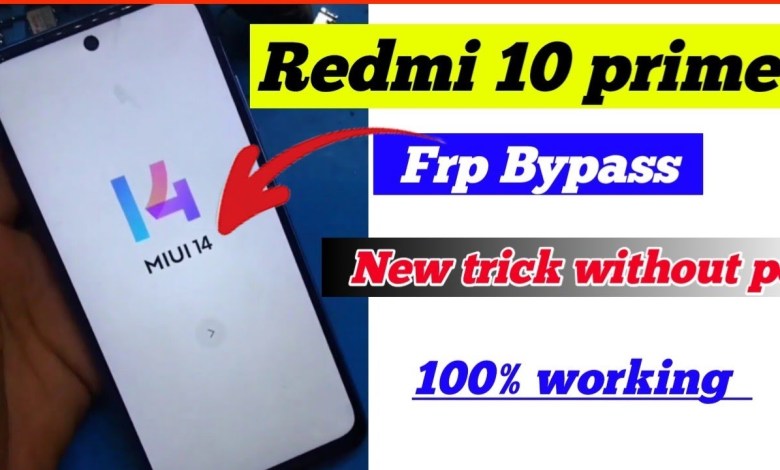 Redmi 10 prime frp bypass || redmi 10 prime frp bypass Redmi 10 prime frp bypass || redmi 10 prime frp bypass