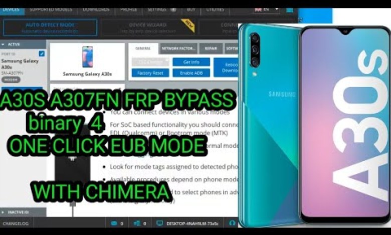 A30S A307FN FRP BYPASS binary 4 ONE CLICK EUB MODE WITH A30S A307FN FRP BYPASS binary 4 ONE CLICK EUB MODE WITH