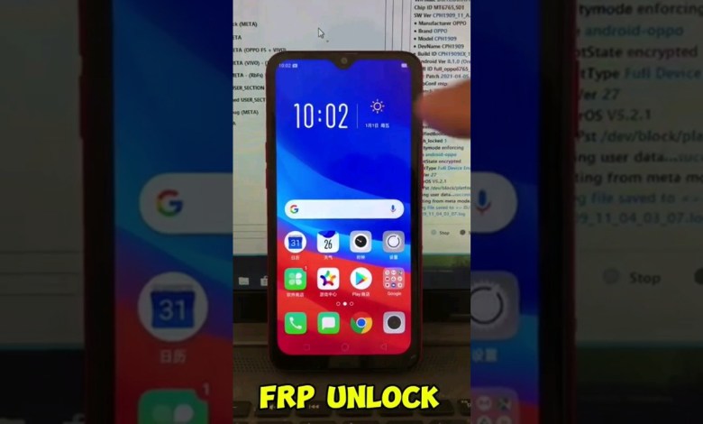 oppo A5s CPH1909 frp Unlock #youtubeshorts oppo A5s CPH1909 frp Unlock #youtubeshorts