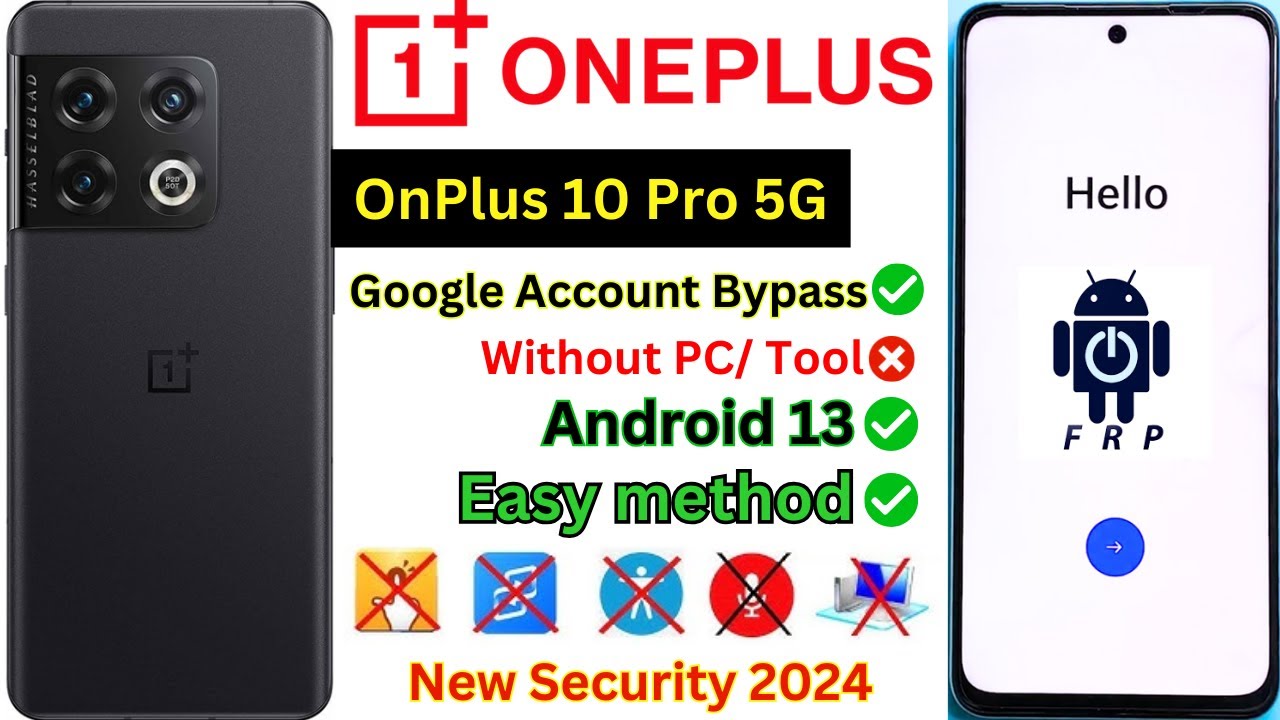 OnePlus 10 Pro 5G (NE2215) FRP Bypass 2024! Without PC OnePlus 10 Pro 5G (NE2215) FRP Bypass 2024! Without PC