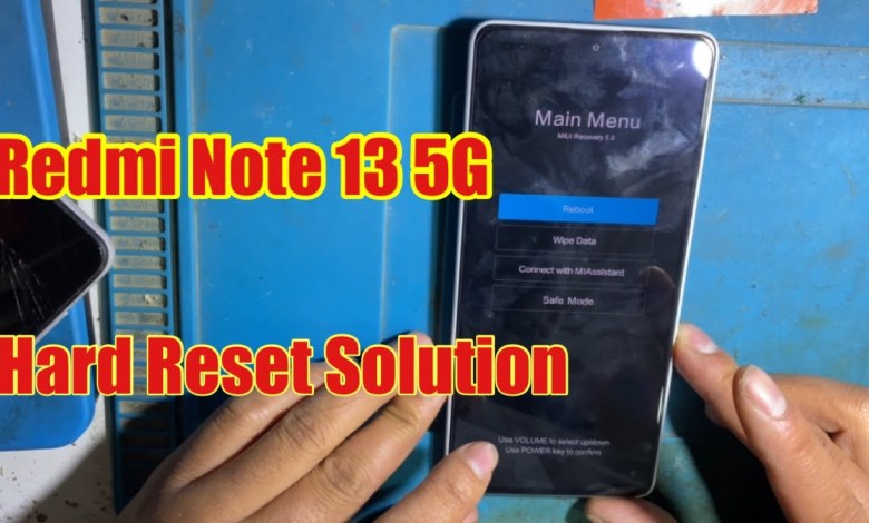 Redmi Note 13 5g Hard Reset | All Redmi Hard Reset Redmi Note 13 5g Hard Reset | All Redmi Hard Reset