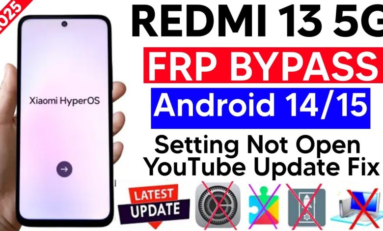 Unlocking Secrets: How to Bypass FRP on Redmi 13 5G with Android 14/15 – Your Google Account Solution! Unlocking Secrets: How to Bypass FRP on Redmi 13 5G with Android 14/15 – Your Google Account Solution!