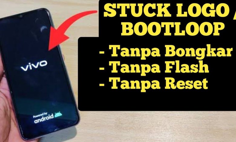 How to deal with Vivo cellphone stuck on bootloop logo How to deal with Vivo cellphone stuck on bootloop logo