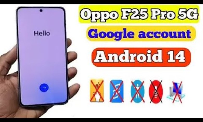 Oppo F25 Pro Frp Bypass Oppo all Models same process Oppo F25 Pro Frp Bypass Oppo all Models same process
