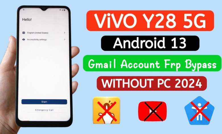 Vivo Y28 5G (V2315) Frp Bypass Android 13 WITHOUT PC. Vivo Y28 5G (V2315) Frp Bypass Android 13 WITHOUT PC.