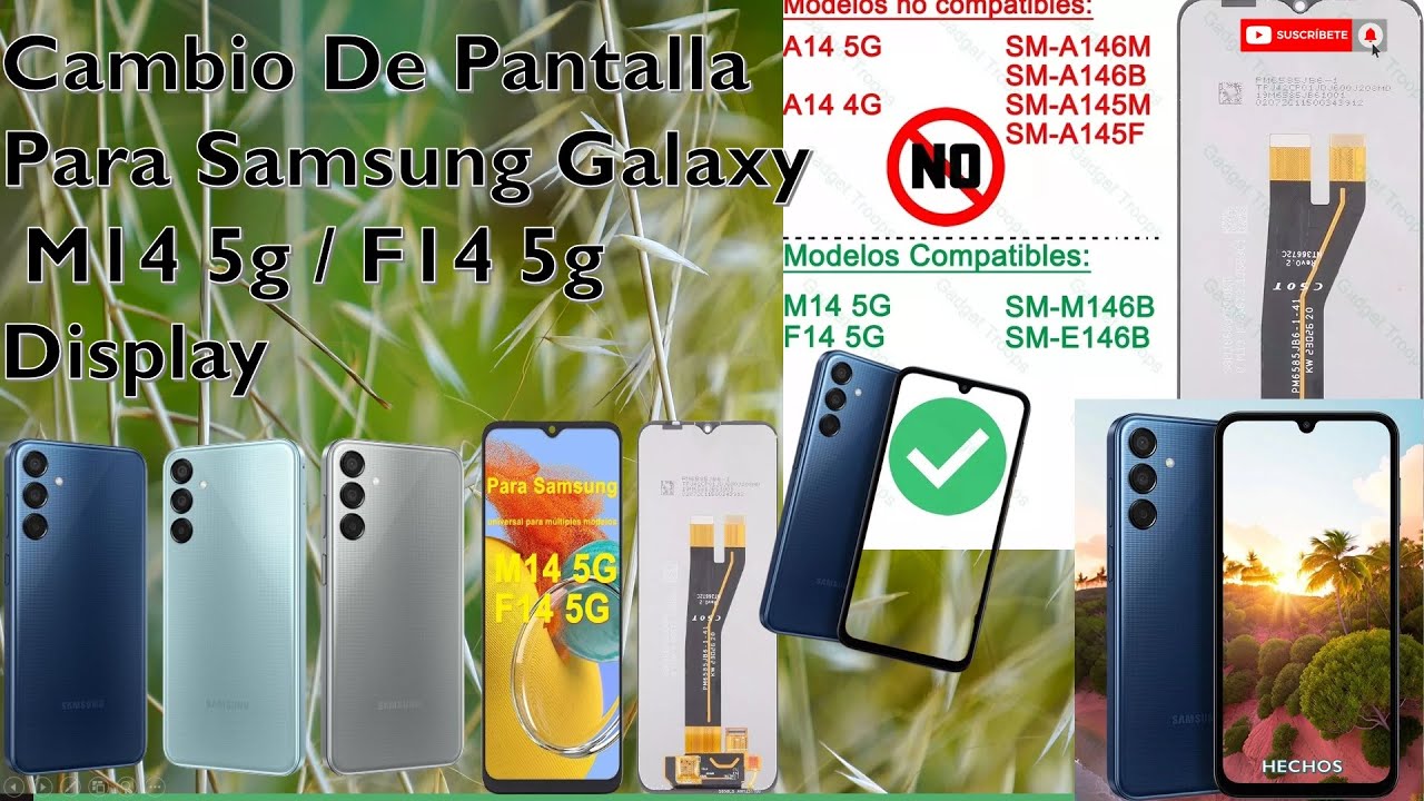 Screen Replacement For Samsung Galaxy M14 5g / F14 5g Screen Replacement For Samsung Galaxy M14 5g / F14 5g