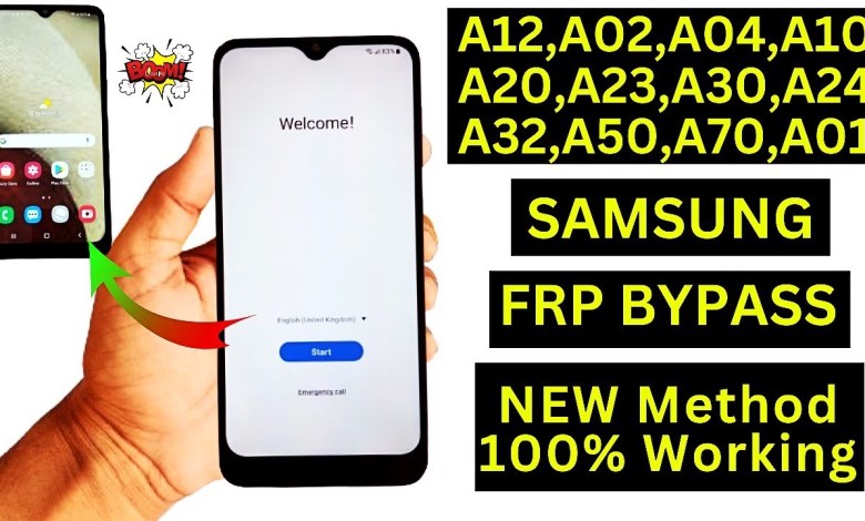 Samsung A12,A02,A04,A10,A20,A23,A30,A50,A70 Frp Samsung A12,A02,A04,A10,A20,A23,A30,A50,A70 Frp