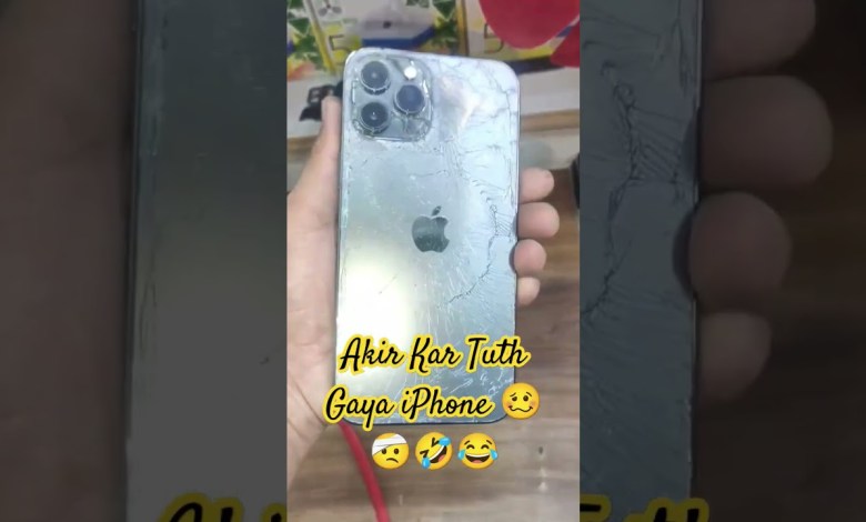 Broken iPhone Broken iPhone