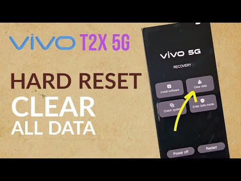 How to Hard Reset Vivo T2x 5G How to Hard Reset Vivo T2x 5G