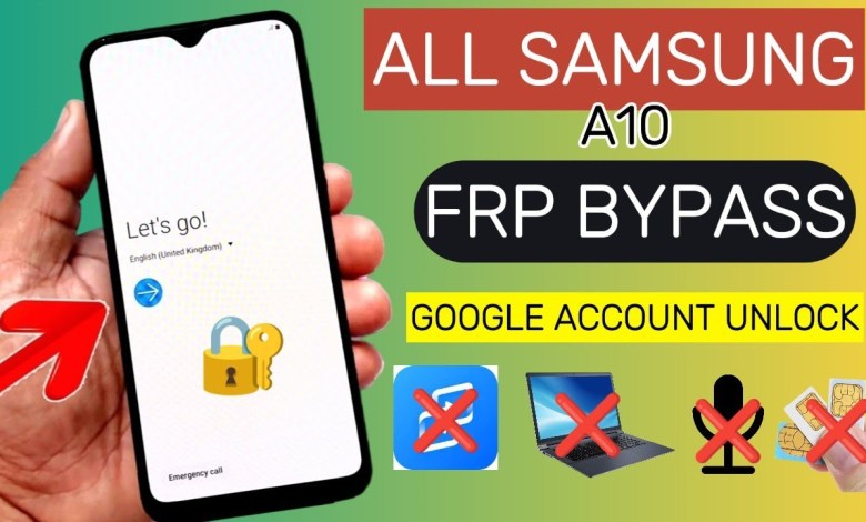 Unlock your Samsung A10 with this FRP Bypass method and Google Account unlock! Unlock your Samsung A10 with this FRP Bypass method and Google Account unlock!