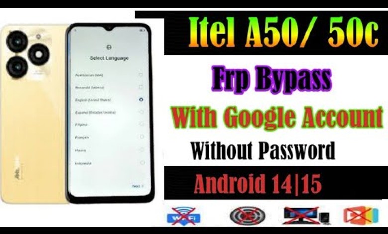 Unlocking Secrets: How to Bypass FRP on Itel A50 with a Google Account – A Guide for Itel A50c Users! Unlocking Secrets: How to Bypass FRP on Itel A50 with a Google Account – A Guide for Itel A50c Users!