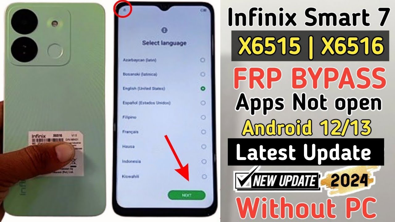 How to Bypass Infinix Smart 7 Frp Without a PC on Android 12 – Mind-blowing Trick for 2024! How to Bypass Infinix Smart 7 Frp Without a PC on Android 12 – Mind-blowing Trick for 2024!