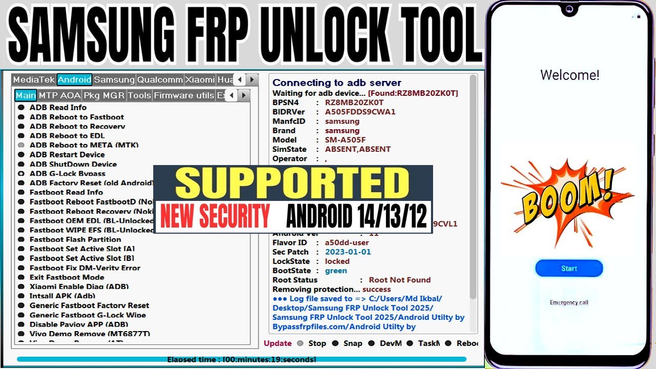 Introducing the Samsung One Click FRP Bypass Tool 2025: Unlock Frp with Just One Click! Introducing the Samsung One Click FRP Bypass Tool 2025: Unlock Frp with Just One Click!
