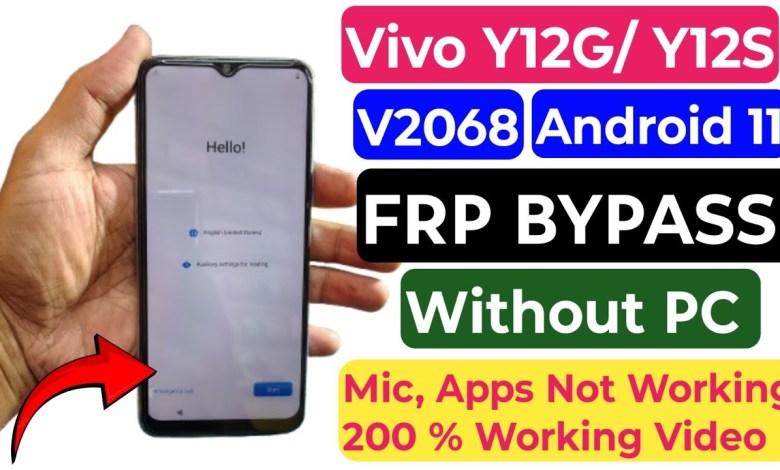 Unlocking Secrets: Bypass FRP on Vivo Y12G/Y12S (V2068) Running Android 11! Unlocking Secrets: Bypass FRP on Vivo Y12G/Y12S (V2068) Running Android 11!