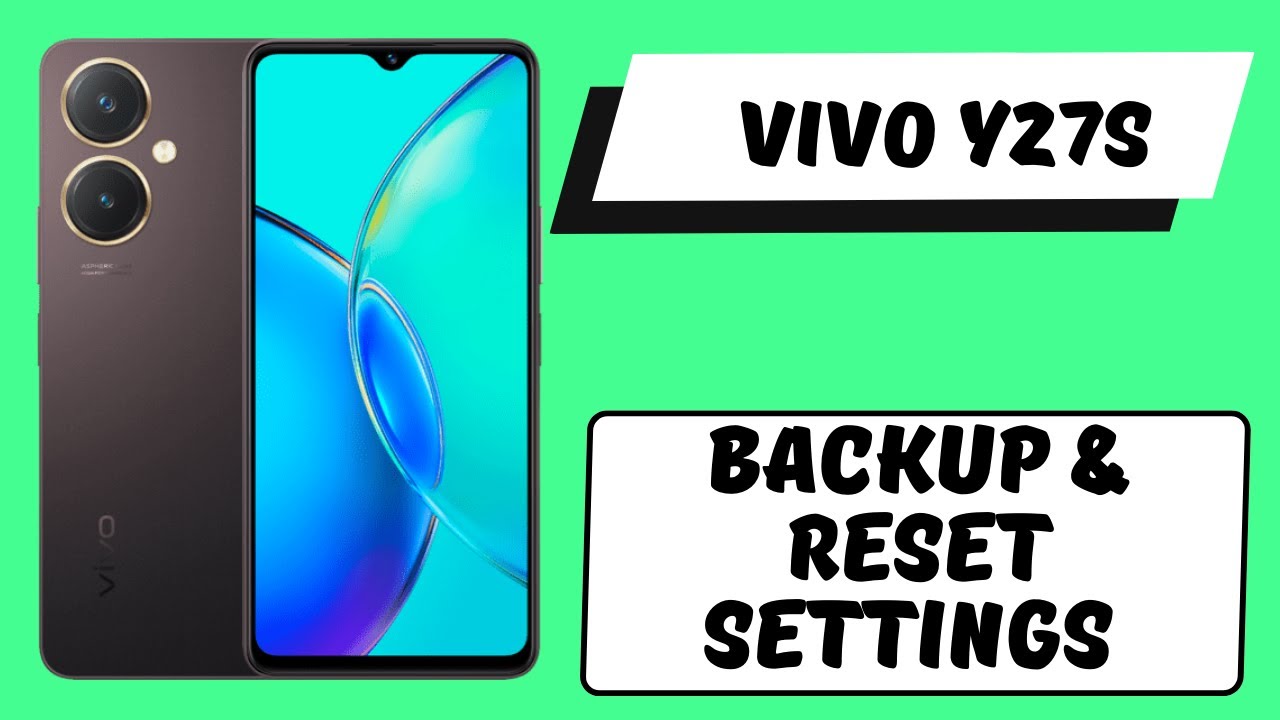 Backup & Reset Settings Vivo Y200 || How to set backup Backup & Reset Settings Vivo Y200 || How to set backup