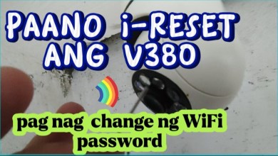 V380 CCTV how to reset when changing WiFi V380 CCTV how to reset when changing WiFi