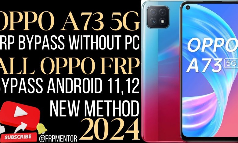 All Oppo FRP Bypass | Oppo A73 5G FRP Bypass 2024 All Oppo FRP Bypass | Oppo A73 5G FRP Bypass 2024