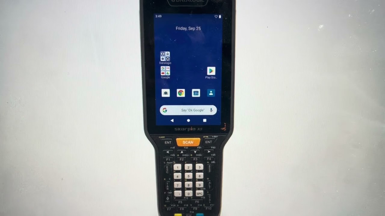 Hard Reset Datalogic Skorpio X5 Hard Reset Datalogic Skorpio X5