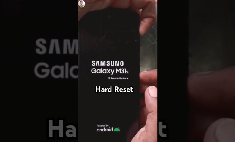 Samsung M31s (M317f) hard reset Samsung M31s (M317f) hard reset