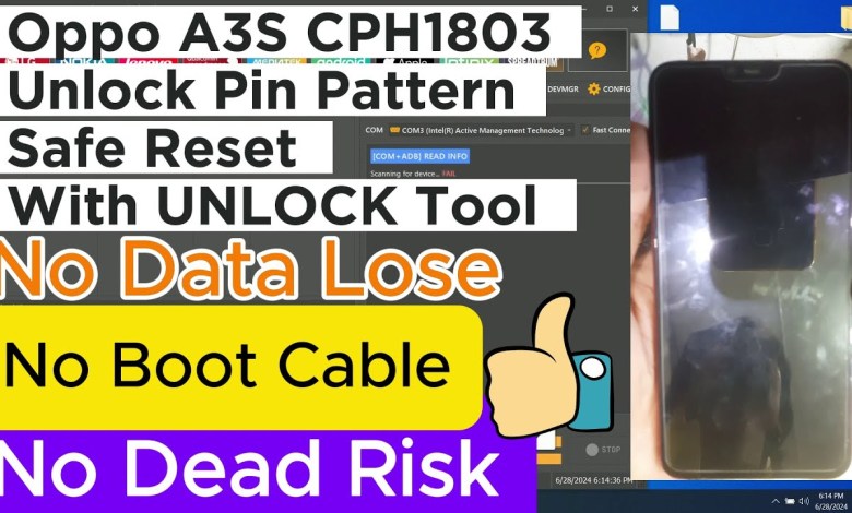 Oppo A3S Unlock With UnlockTool 2024 | A3S Hard Reset | Oppo A3S Unlock With UnlockTool 2024 | A3S Hard Reset |