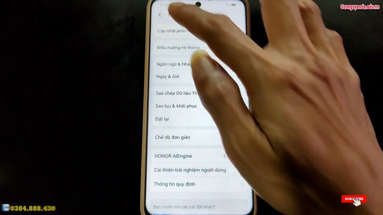 Turn off software update notifications on Honor Play 8T Turn off software update notifications on Honor Play 8T