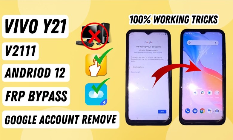 Vivo Y21 FRP Bypass Android 12 New Security | Vivo Vivo Y21 FRP Bypass Android 12 New Security | Vivo