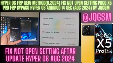 Uncover the Latest FRP Bypass Method for POCO X5 PRO with Hyper OS Uncover the Latest FRP Bypass Method for POCO X5 PRO with Hyper OS
