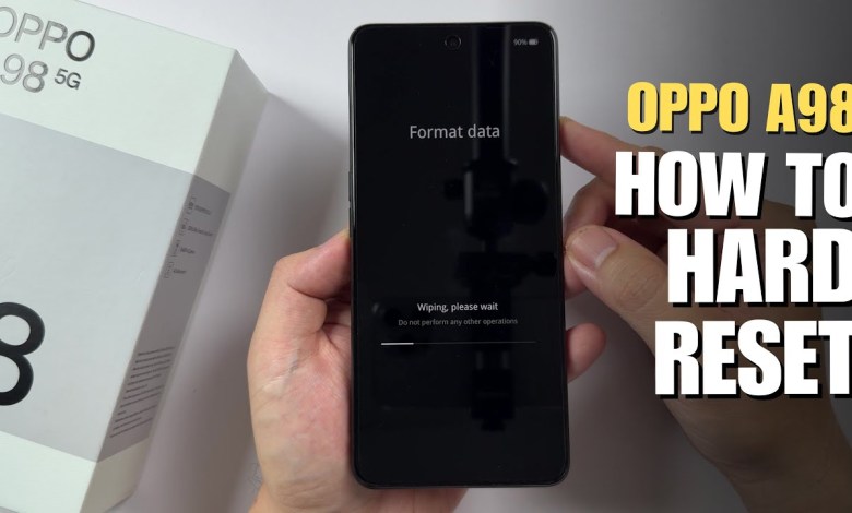 How to Hard Reset Oppo A98 How to Hard Reset Oppo A98
